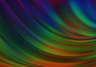 Parlak renkli arkaplan ve gradyan. Soyut bulanık şekilli vektör illüstrasyonu. 