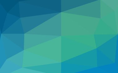 Üçgenler parlak ton renkleriyle yüzeye çıkar. Belirsiz soyut çizimler ve gradyan. İşiniz için yepyeni bir tasarım.  