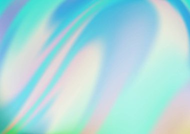 Soyut sıvı şekilli vektör çizimi. Renkli arkaplan ve gradyan