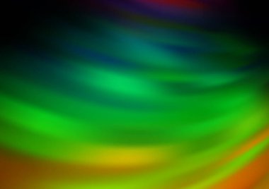 Parlak renkli arkaplan ve gradyan. Soyut bulanık şekilli vektör illüstrasyonu. 