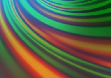 Parlak renkli arkaplan ve gradyan. Soyut bulanık şekilli vektör illüstrasyonu. 