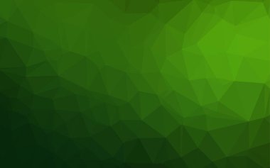 Üçgenler parlak ton renkleriyle yüzeye çıkar. Belirsiz soyut çizimler ve gradyan. İşiniz için yepyeni bir tasarım.  