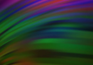 Soyut sıvı şekilli vektör çizimi. Renkli arkaplan ve gradyan