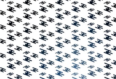 Renkli çizgileri olan hafif BLUE vektör dokusu.