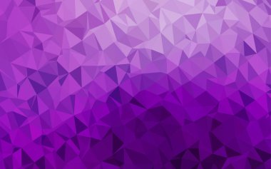 çokgen biçiminde soyut vektör deseni 