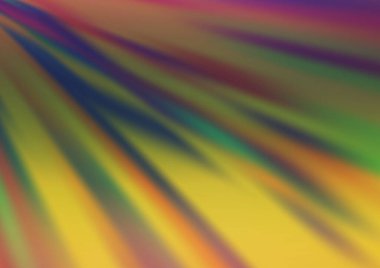 Parlak renkli arkaplan ve gradyan. Soyut bulanık şekilli vektör illüstrasyonu. 