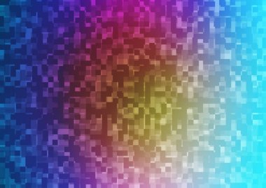 Parlak renkli arkaplan ve gradyan. Soyut bulanık şekilli vektör illüstrasyonu. 