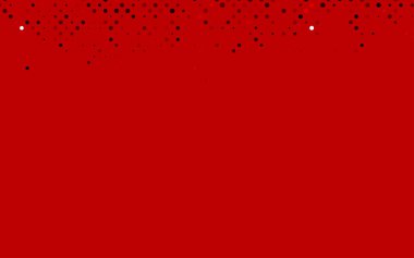 Noktalı vektör arkaplanı. Belirli soyut çemberlerle illüstrasyon. Web siteleri için desen