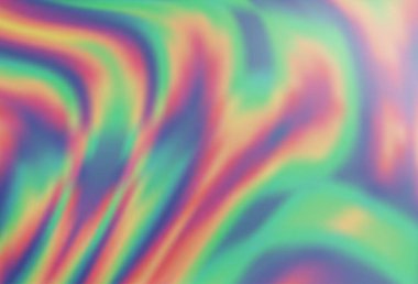 Soyut sıvı şekilli vektör çizimi. Renkli arkaplan ve gradyan