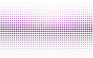 Noktalı beyaz vektör arkaplanı. Soyut çemberlerin oluşturduğu bir resim. 