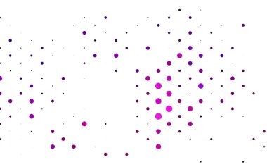 Noktalı vektör arkaplanı. Belirli soyut çemberlerle illüstrasyon. Web siteleri için desen