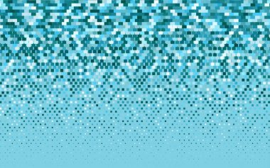 Küplü vektör arkaplanı. Soyut renkli küplerin oluşturduğu bir resim. 