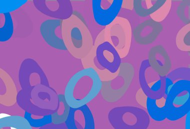 Açık Mavi, baloncuklu kırmızı vektör arkaplanı.