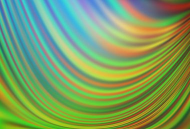 Soyut sıvı şekilli vektör çizimi. Renkli arkaplan ve gradyan