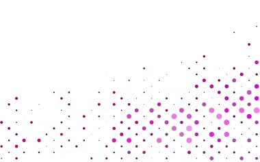 Noktalı vektör arkaplanı. Belirli soyut çemberlerle illüstrasyon. Web siteleri için desen