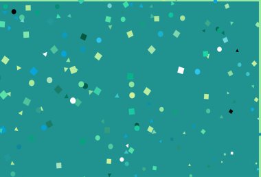 Renkli soyut çizimler ve üçgen gradyan. Yepyeni tasarım