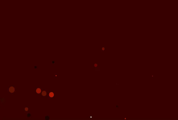 ライトオレンジベクトル背景ドット — ストックベクタ