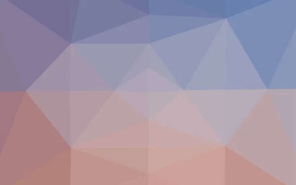 Розовая Многоугольная Иллюстрация Состоящая Треугольников Геометрический Фон Стиле Оригами Градиентом — стоковый вектор