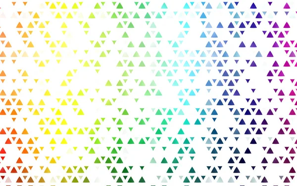 Ilustración Abstracta Colorida Con Gradiente Triangular Nuevo Diseño — Vector de stock