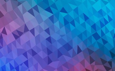 çokgen biçiminde soyut vektör deseni 