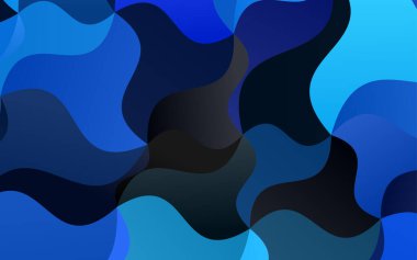 Parlak ton renklerinde bulanık kıvrımlar, eğimli belirsiz soyut çizimler. İşiniz için yepyeni bir tasarım. 