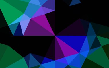 Renkli soyut çizim ve gradyan. Yepyeni tasarım 