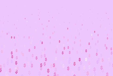 Açık Pembe, Dolar işaretli Mavi vektör kapağı.