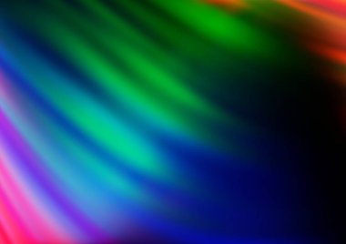 Renkli soyut çizim ve gradyan. Yepyeni tasarım 