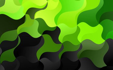 Parlak ton renklerinde bulanık kıvrımlar, eğimli belirsiz soyut çizimler. İşiniz için yepyeni bir tasarım. 