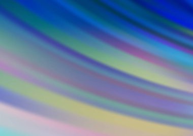 Parlak tonlu bulanık çizgiler. Gradyanı olan belirsiz bir soyut çizim. İşiniz için yepyeni bir tasarım.. 