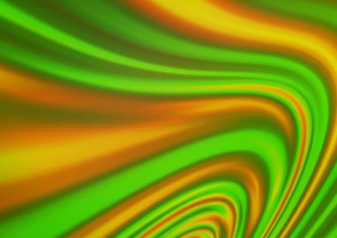 Soyut sıvı şekilli vektör çizimi. Renkli arkaplan ve gradyan