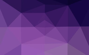 Üçgen sembollü renkli ve soyut bir illüstrasyon. Yepyeni tasarım