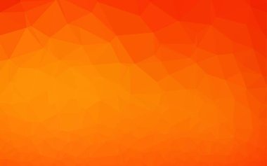 Üçgen sembollü renkli ve soyut bir illüstrasyon. Yepyeni tasarım