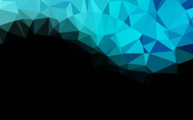 Çokgenli soyut geometrik arkaplan. vektör illüstrasyonu