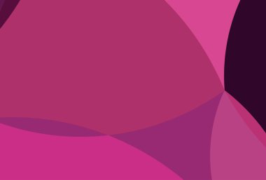 Lav şekilli koyu turuncu vektör şablonu.