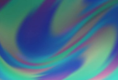 Bulanık kıvrımlar, rengarenk soyut çizimler. Yepyeni tasarım 