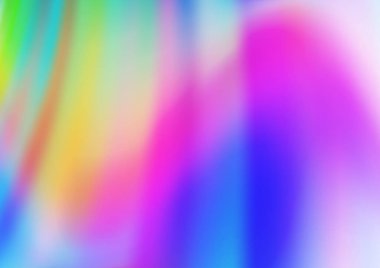 Soyut sıvı şekilli vektör çizimi. Renkli arkaplan ve gradyan