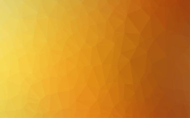 Üçgen sembollü renkli ve soyut bir illüstrasyon. Yepyeni tasarım