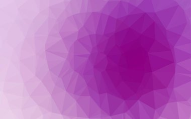 Üçgen sembollü renkli ve soyut bir illüstrasyon. Yepyeni tasarım