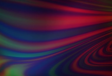 Soyut sıvı şekilli vektör çizimi. Renkli arkaplan ve gradyan