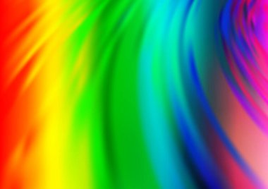 Bulanık kıvrımlar, rengarenk soyut çizimler. Yepyeni tasarım 