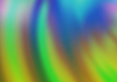 Soyut sıvı şekilli vektör çizimi. Renkli arkaplan ve gradyan