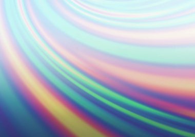 Bulanık kıvrımlar, rengarenk soyut çizimler. Yepyeni tasarım 