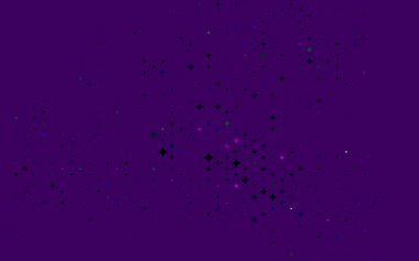 Renkli soyut çizim ve gradyan. Yepyeni tasarım 