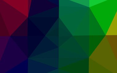 çokgen biçiminde soyut vektör deseni 