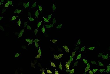 Koyu yeşil vektör karalama kapağı.