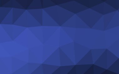 Üçgen sembollü renkli ve soyut bir illüstrasyon. Yepyeni tasarım