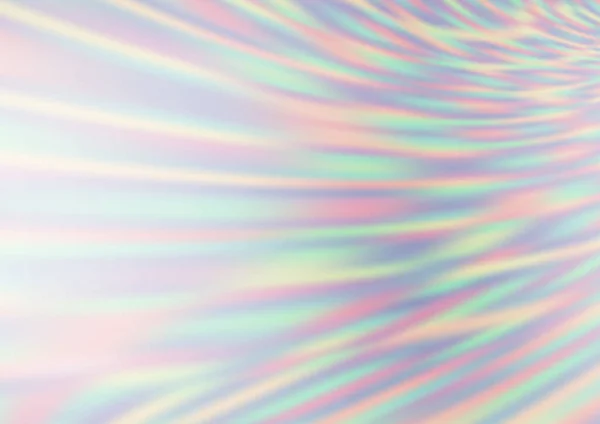 Curvas Borrosas Colores Brillantes Vaga Ilustración Abstracta Con Gradiente Nuevo — Vector de stock
