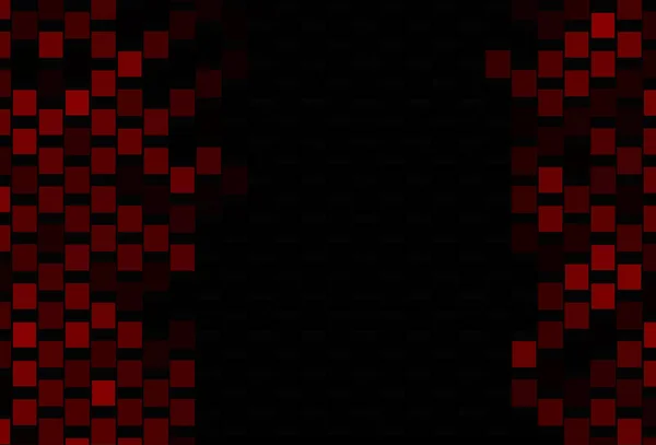 Donkerrode Vector Achtergrond Met Rechthoeken — Stockvector