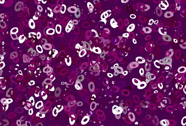 Luz Fondo Vector Púrpura Con Burbujas — Archivo Imágenes Vectoriales